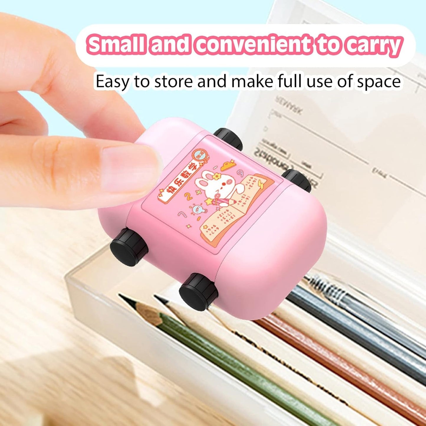 Reusable Math Roller Stamp (w)