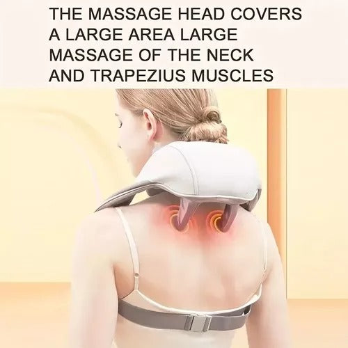 Professional Wireless Neck Shoulder Back Massager (W)