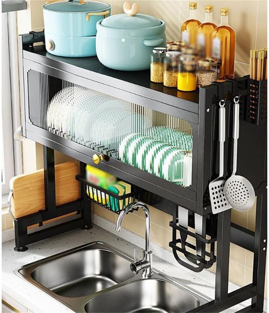 Kitchen Sink Shelf With Cabinet Door (W)