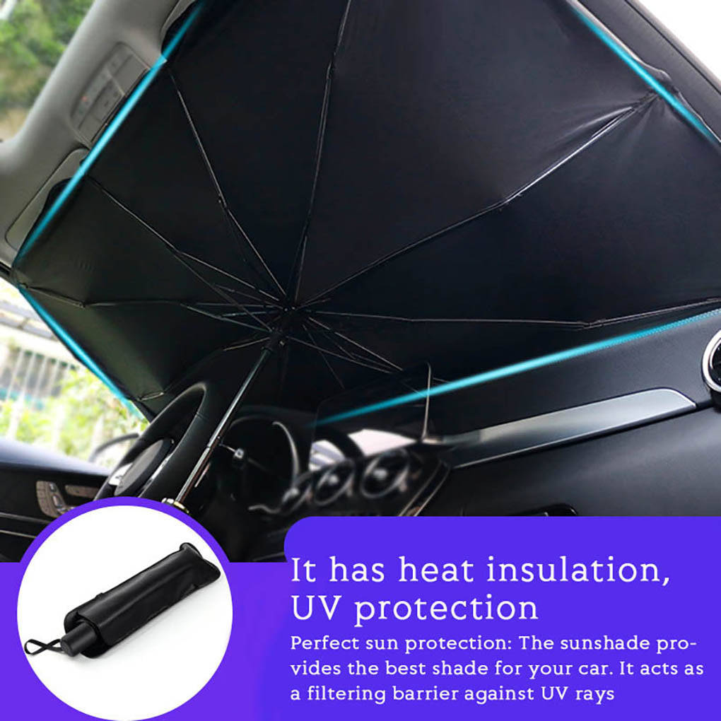 Car Windshield Sunshade Foldable Front Window Cover (W)
