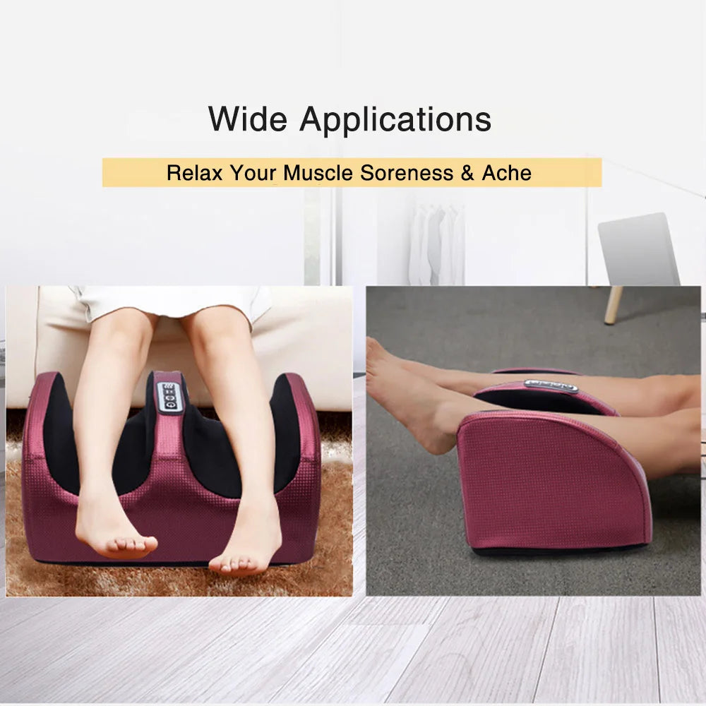 Electric Foot Massager Heating Therapy Hot Compression (w)