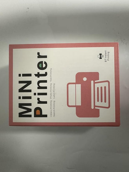 Portable Mini Pocket Thermal Printer (W)