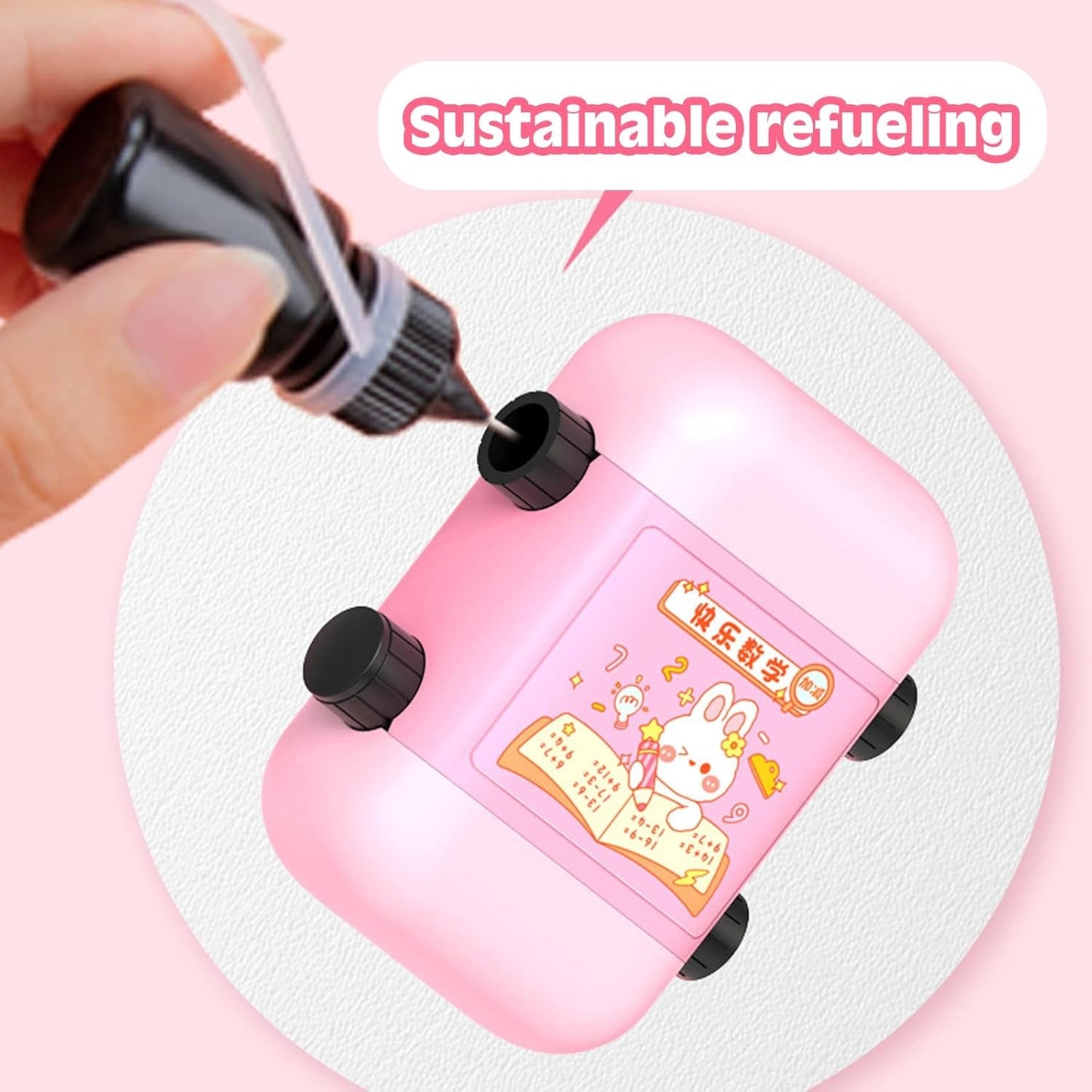 Reusable Math Roller Stamp (w)