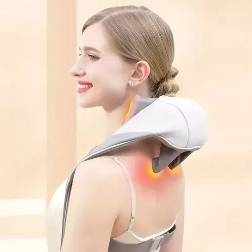 Professional Wireless Neck Shoulder Back Massager (W)