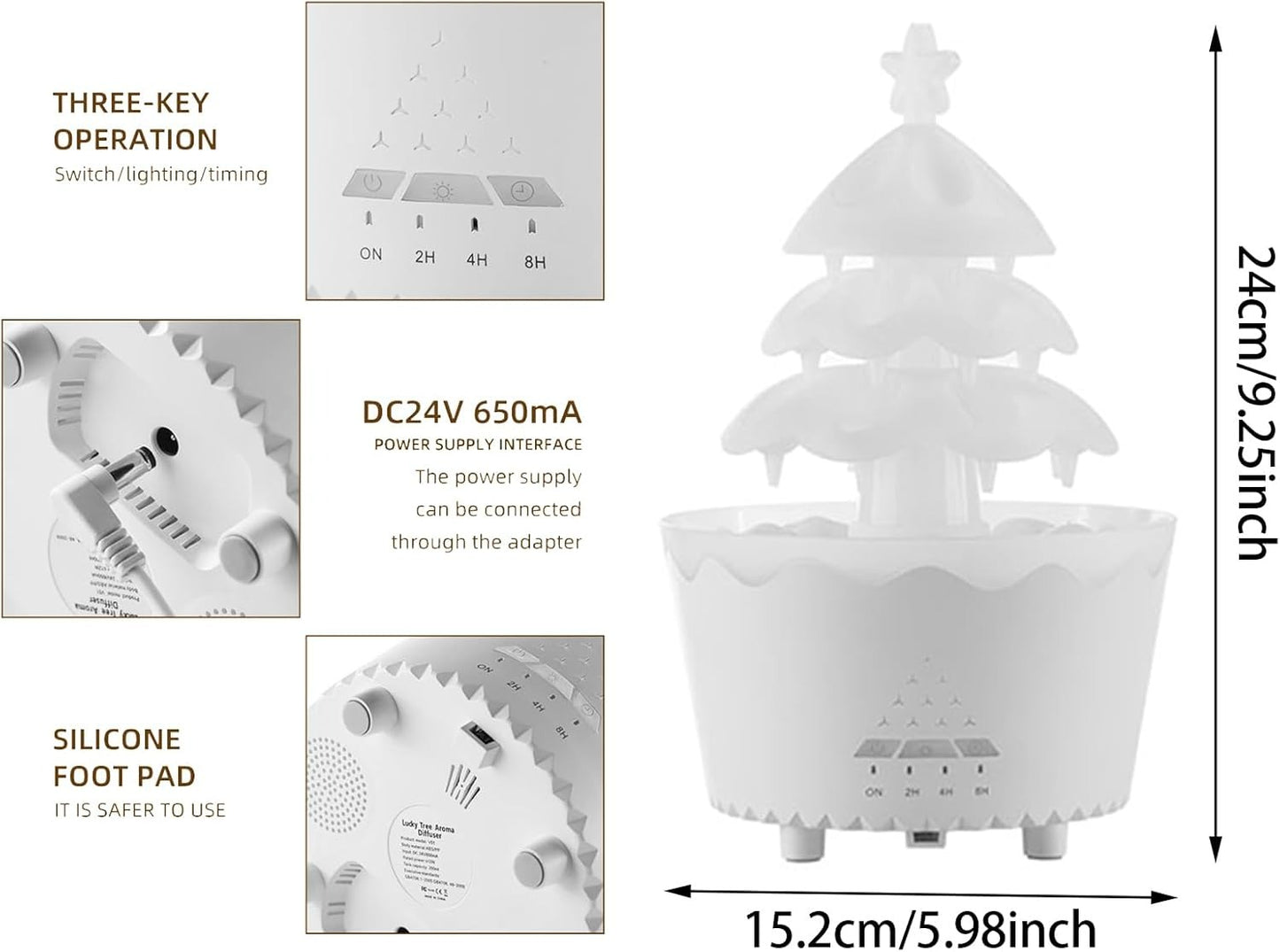 Lucky Tree Aroma Diffuser (W)