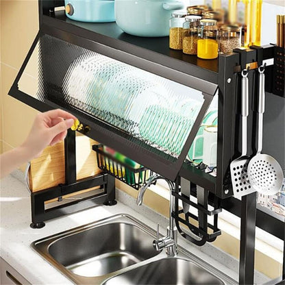 Kitchen Sink Shelf With Cabinet Door (W)