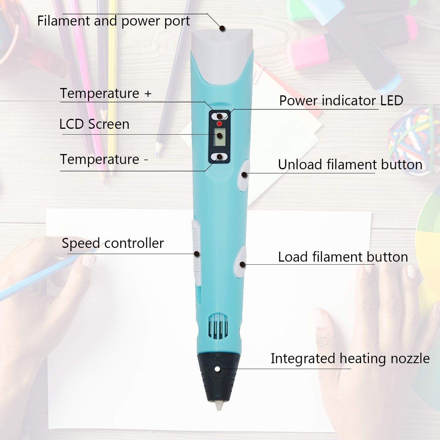 3D Printing Doodler Pen (W)