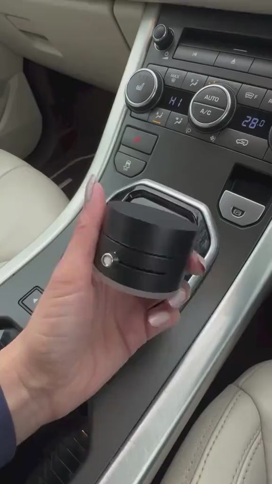 Foldable Vacuum Magnetic Car Phone Holder(W)